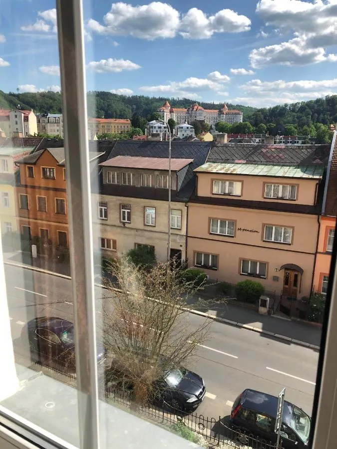 Apartmán Byt s krásnou vyhlídkou na hotel Imperial Karlovy Vary
